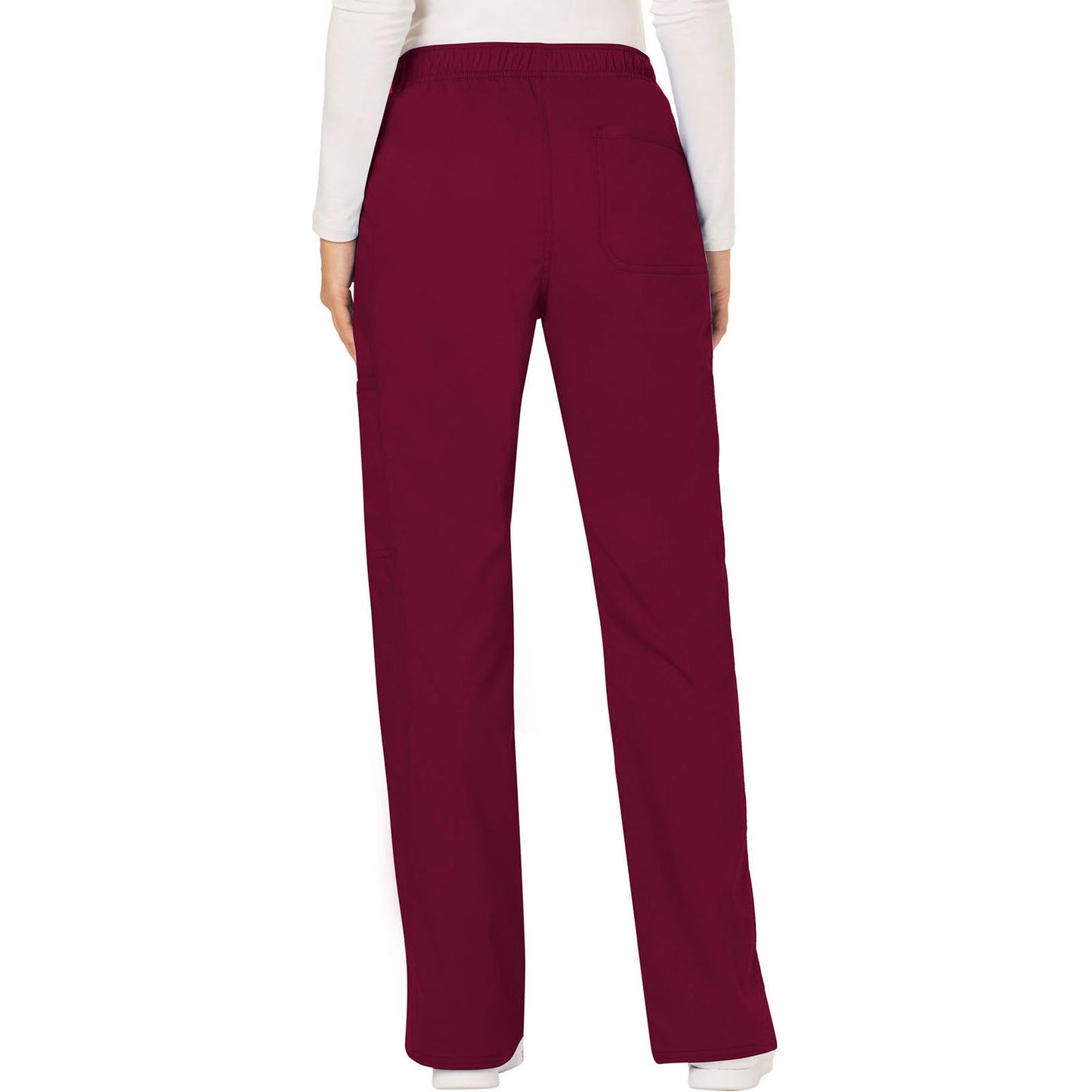 Mid Rise Moderate Flare Drawstring Pant