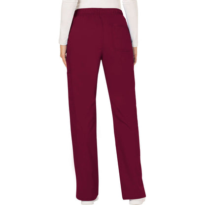 Mid Rise Moderate Flare Drawstring Pant