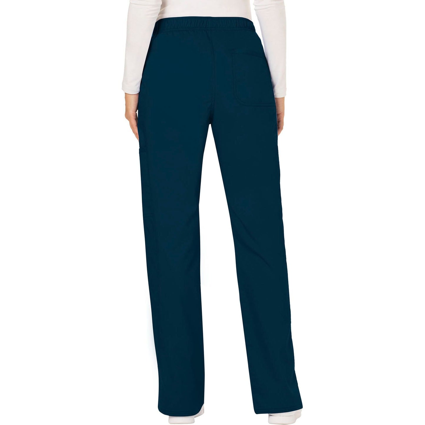 Mid Rise Moderate Flare Drawstring Pant