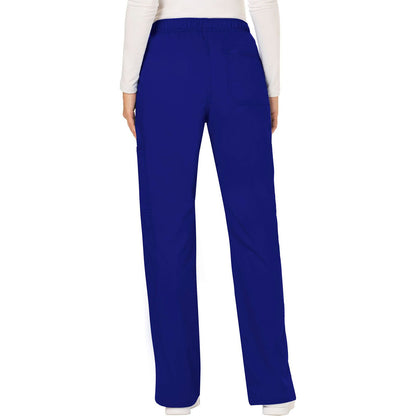 Mid Rise Moderate Flare Drawstring Pant
