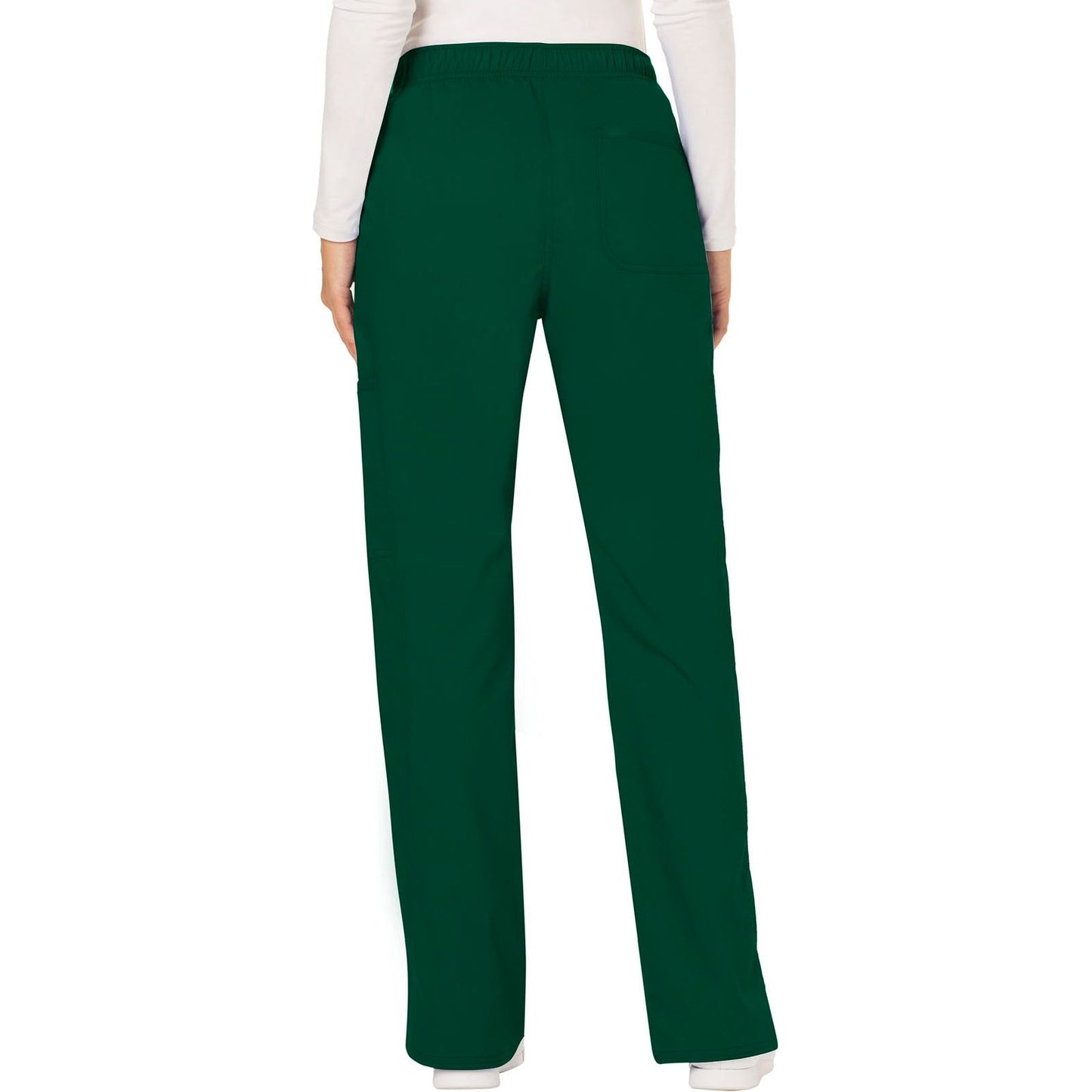 Mid Rise Moderate Flare Drawstring Pant