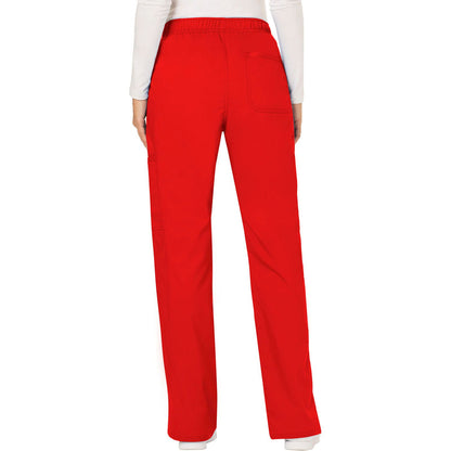 Mid Rise Moderate Flare Drawstring Pant