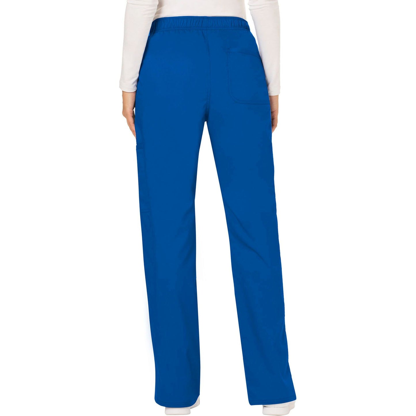 Mid Rise Moderate Flare Drawstring Pant