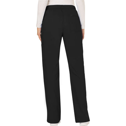 Mid Rise Moderate Flare Drawstring Pant
