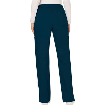 Mid Rise Moderate Flare Drawstring Pant