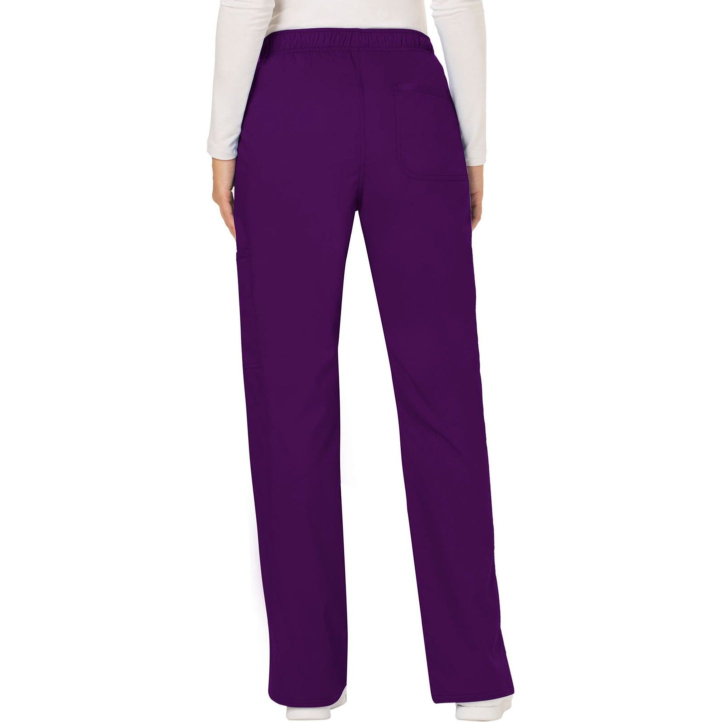 Mid Rise Moderate Flare Drawstring Pant