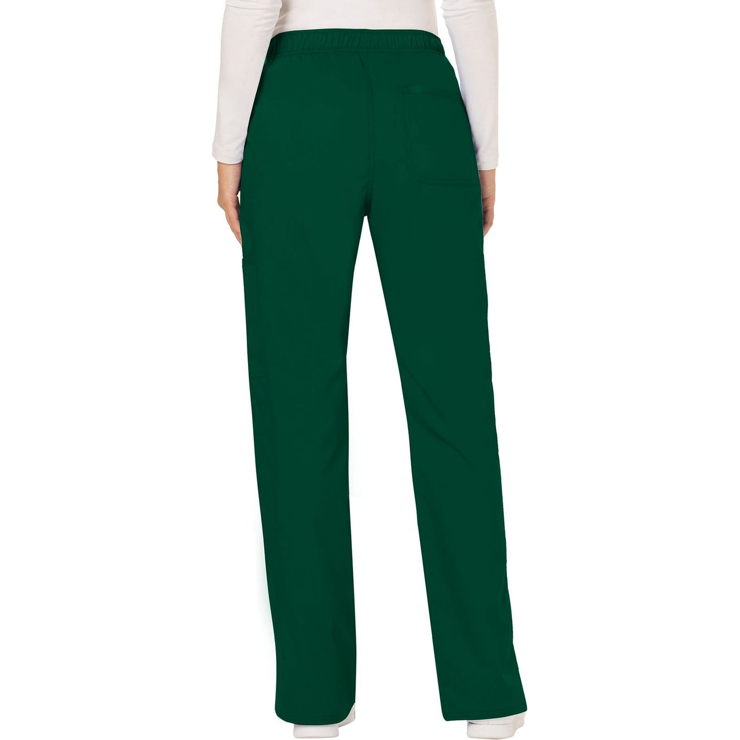 Mid Rise Moderate Flare Drawstring Pant