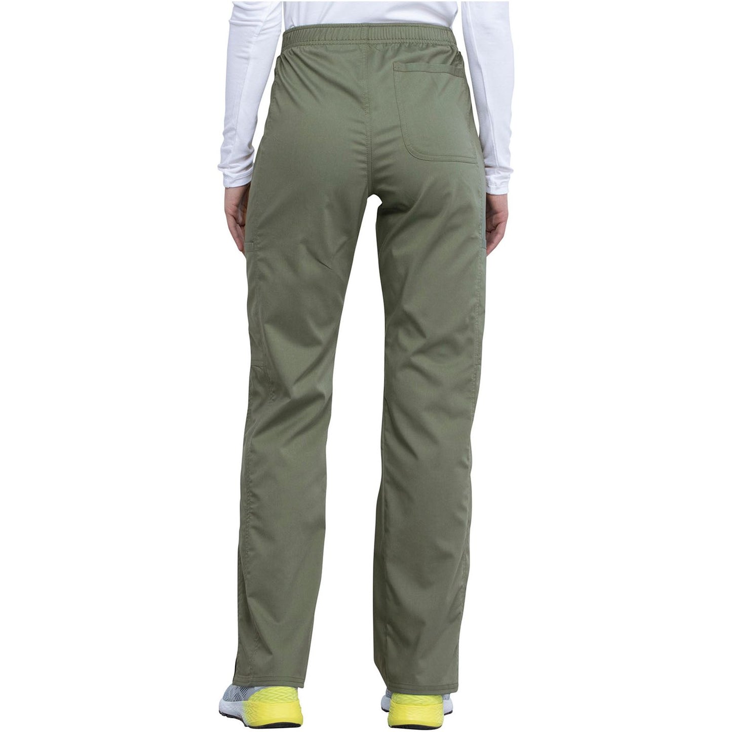 Mid Rise Moderate Flare Drawstring Pant