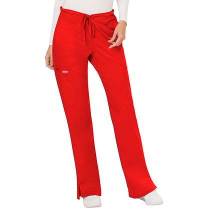 Mid Rise Moderate Flare Drawstring Pant