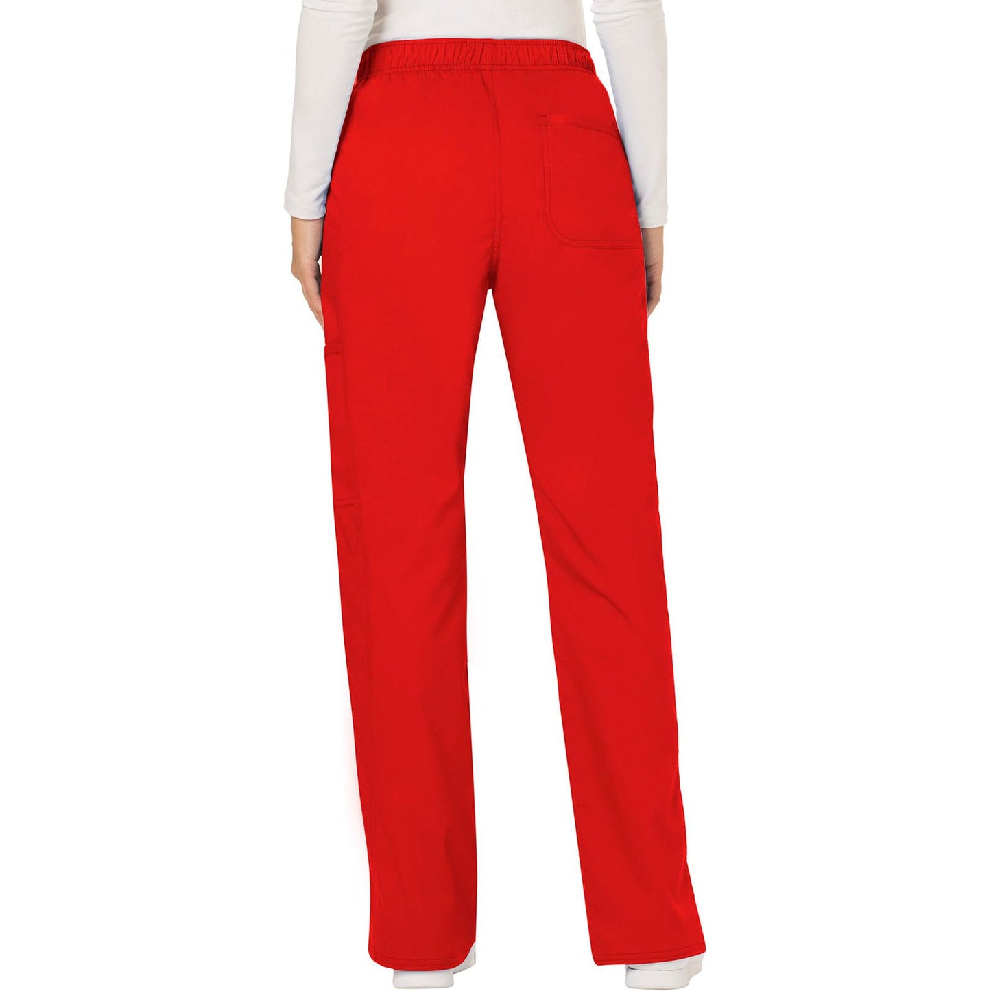 Mid Rise Moderate Flare Drawstring Pant