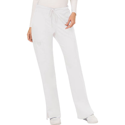 Mid Rise Moderate Flare Drawstring Pant