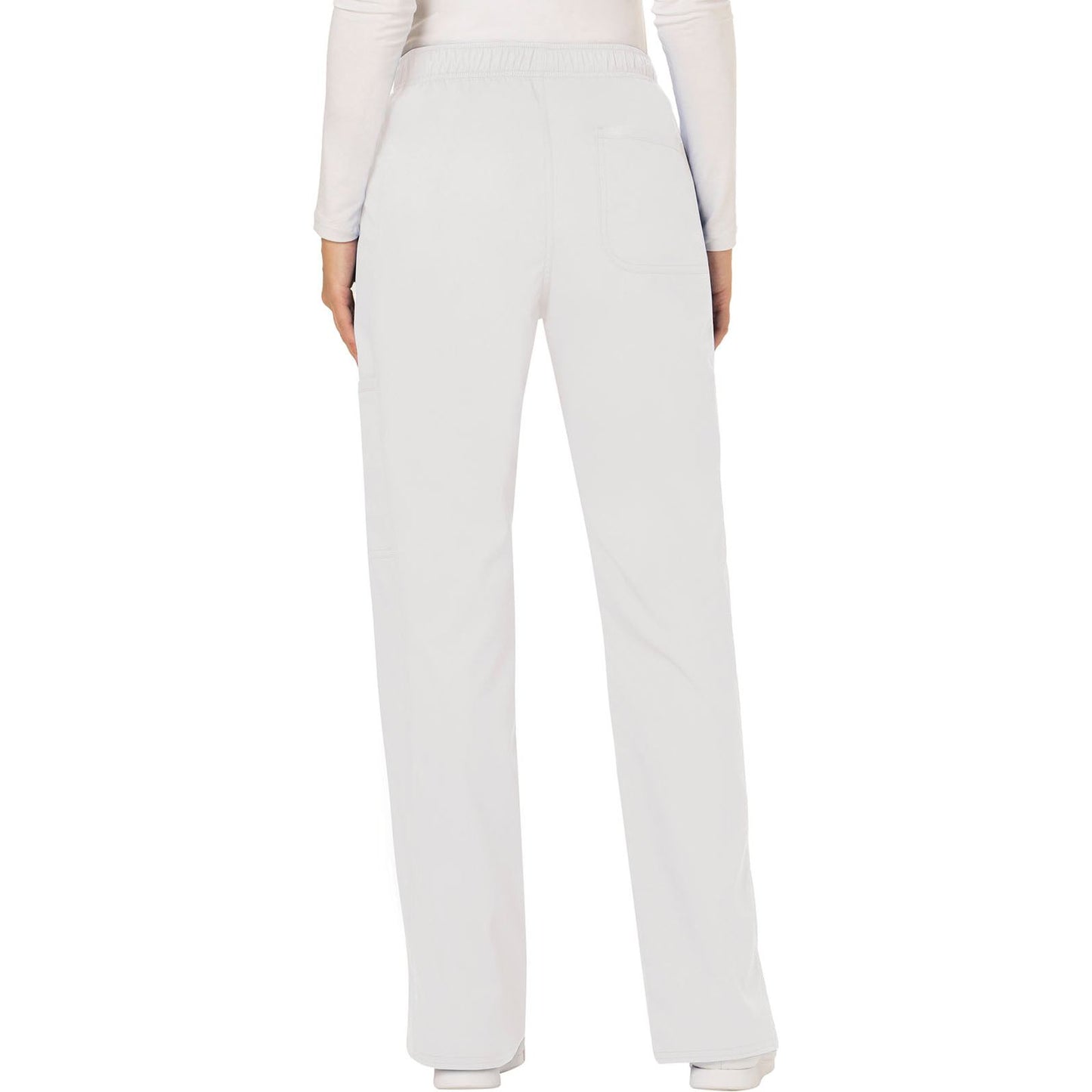 Mid Rise Moderate Flare Drawstring Pant