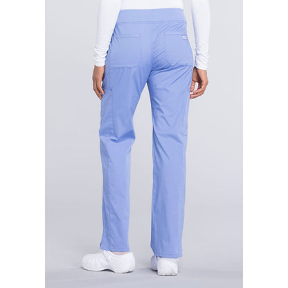 Mid Rise Straight Leg Pull-on Cargo Pant