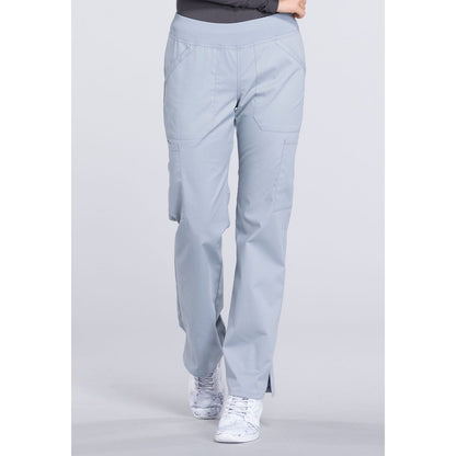 Mid Rise Straight Leg Pull-on Cargo Pant
