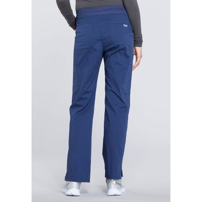 Mid Rise Straight Leg Pull-on Cargo Pant