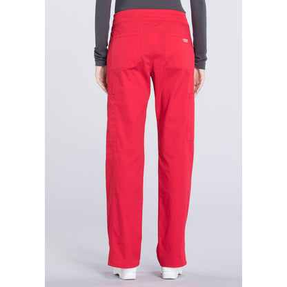 Mid Rise Straight Leg Pull-on Cargo Pant