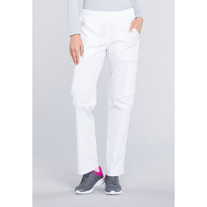 Mid Rise Straight Leg Pull-on Cargo Pant