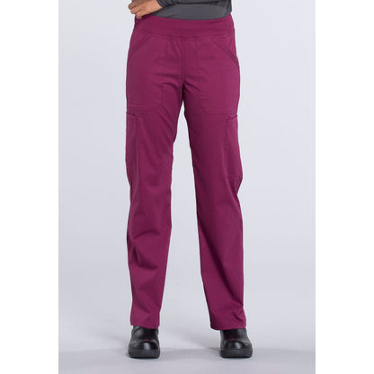 Mid Rise Straight Leg Pull-on Cargo Pant