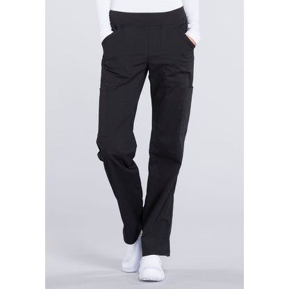 Mid Rise Straight Leg Pull-on Cargo Pant