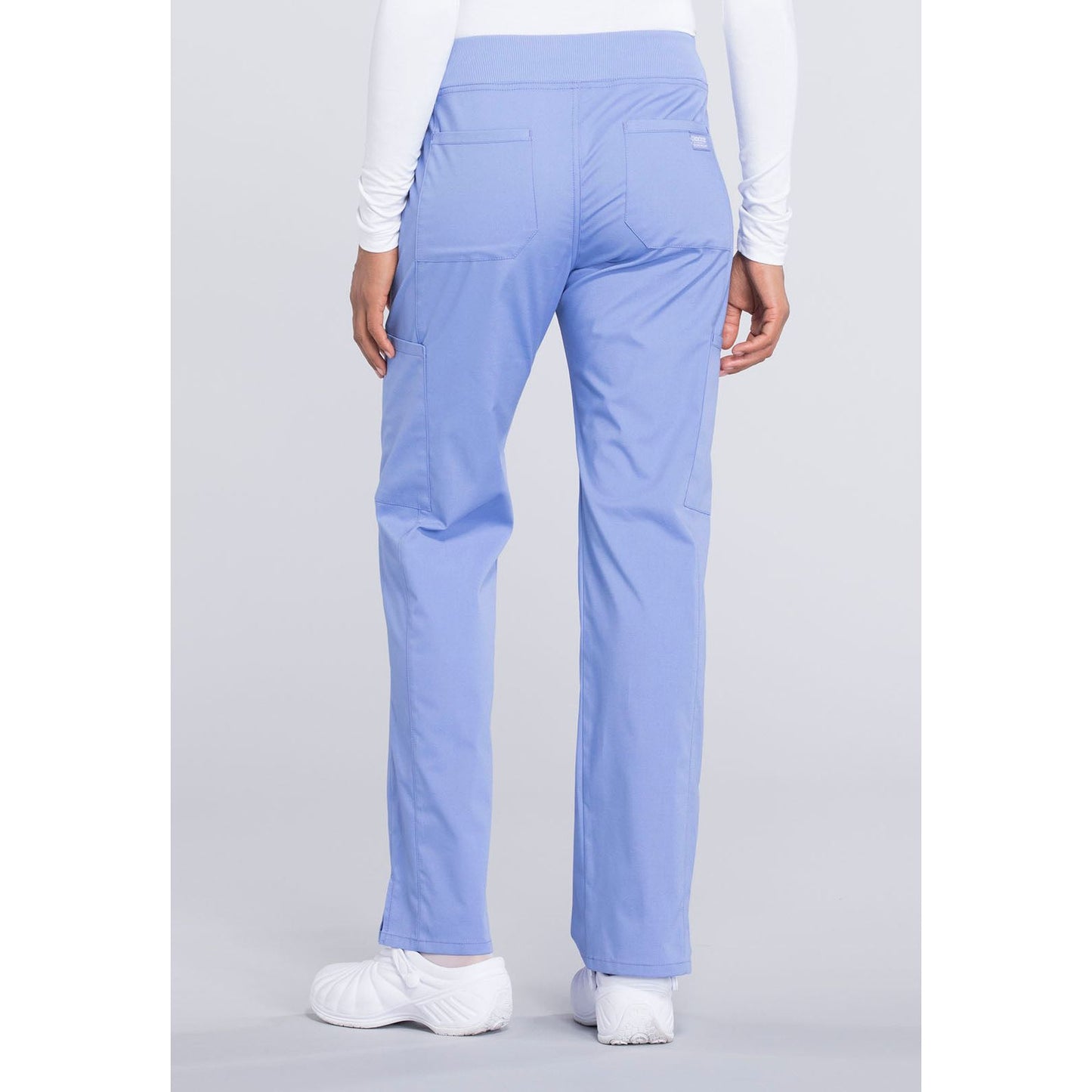 Mid Rise Straight Leg Pull-on Cargo Pant