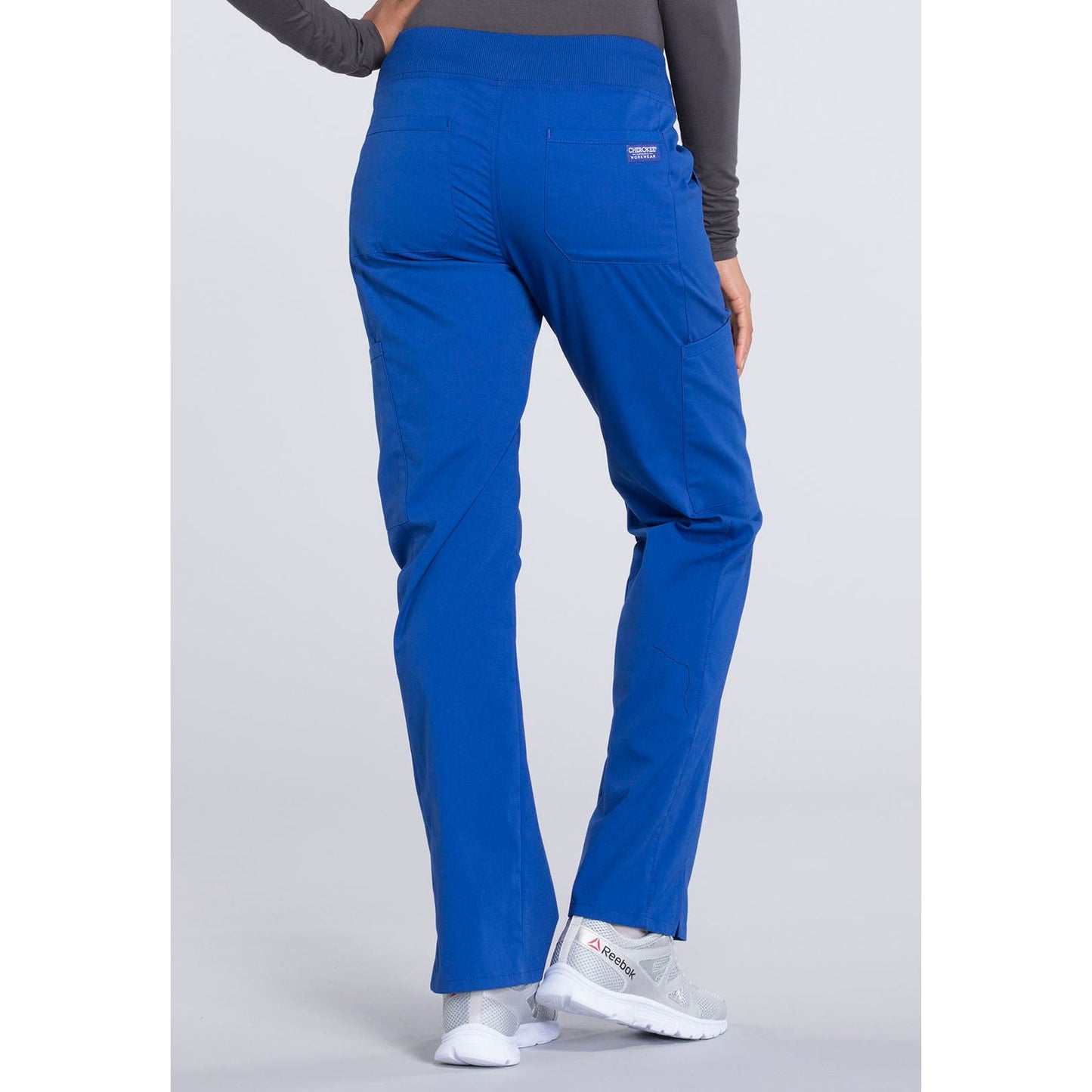 Mid Rise Straight Leg Pull-on Cargo Pant