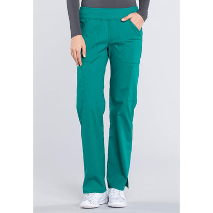 Mid Rise Straight Leg Pull-on Cargo Pant
