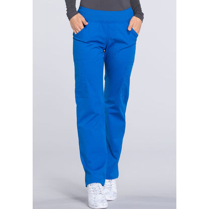 Mid Rise Straight Leg Pull-on Cargo Pant