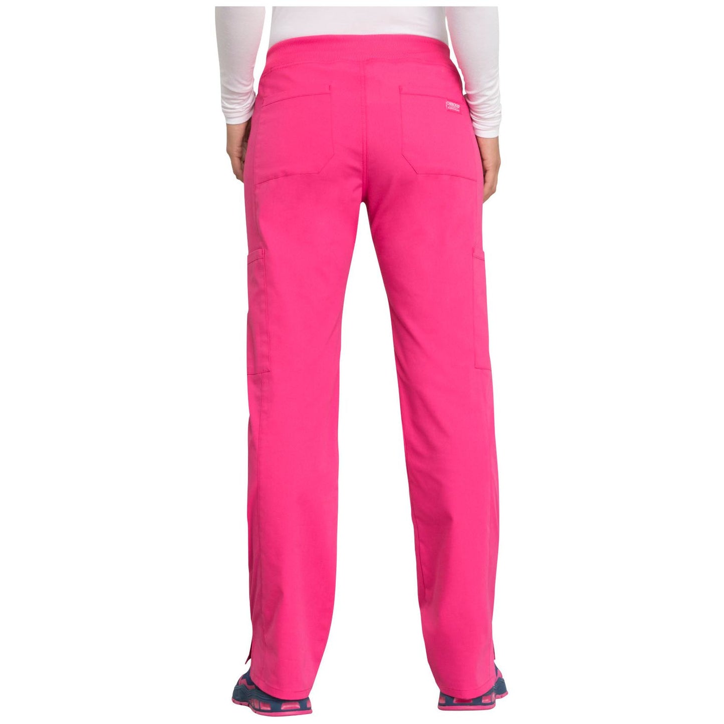 Mid Rise Straight Leg Pull-on Cargo Pant