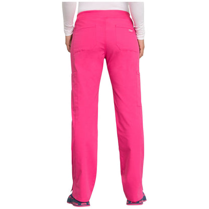 Mid Rise Straight Leg Pull-on Cargo Pant