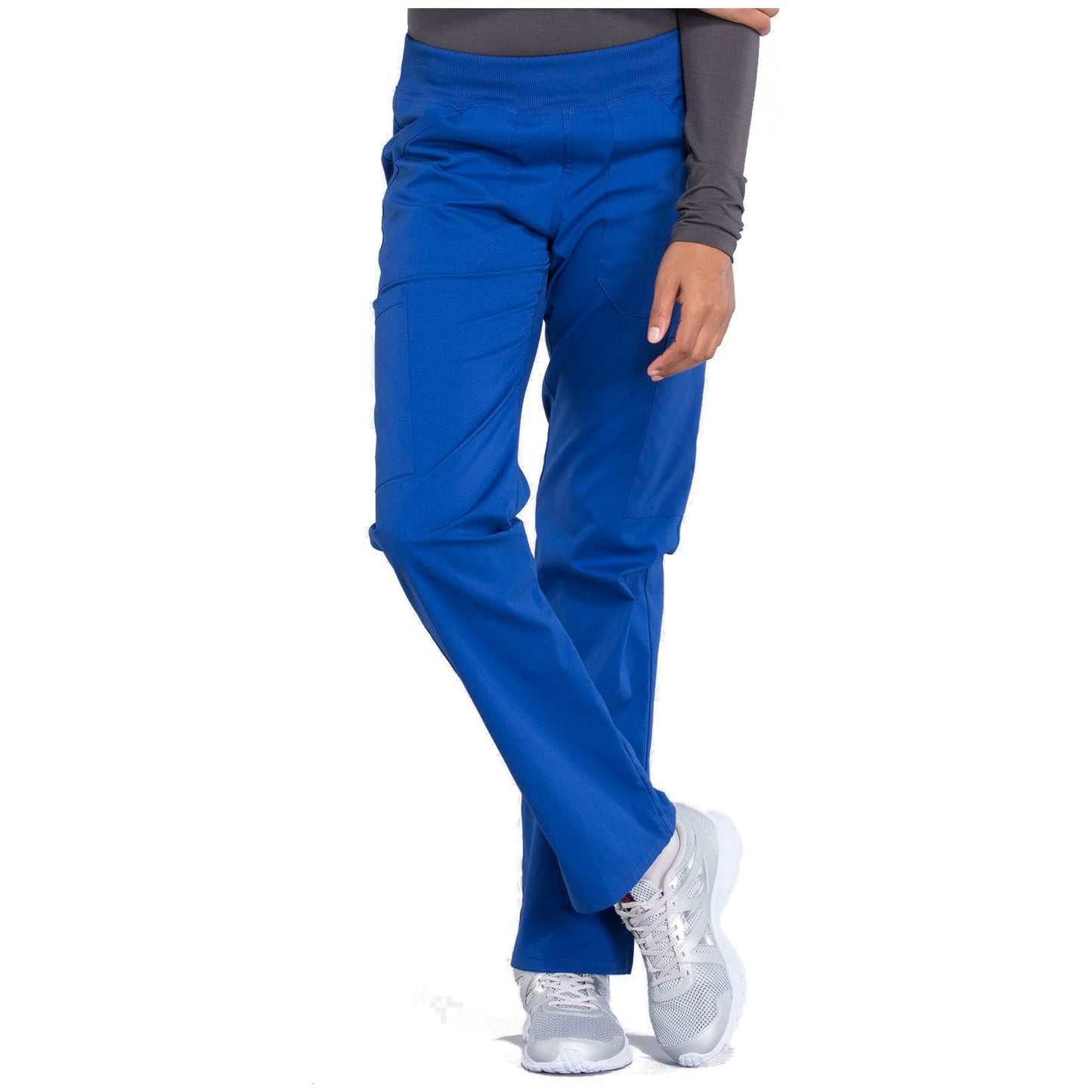 Mid Rise Straight Leg Pull-on Cargo Pant