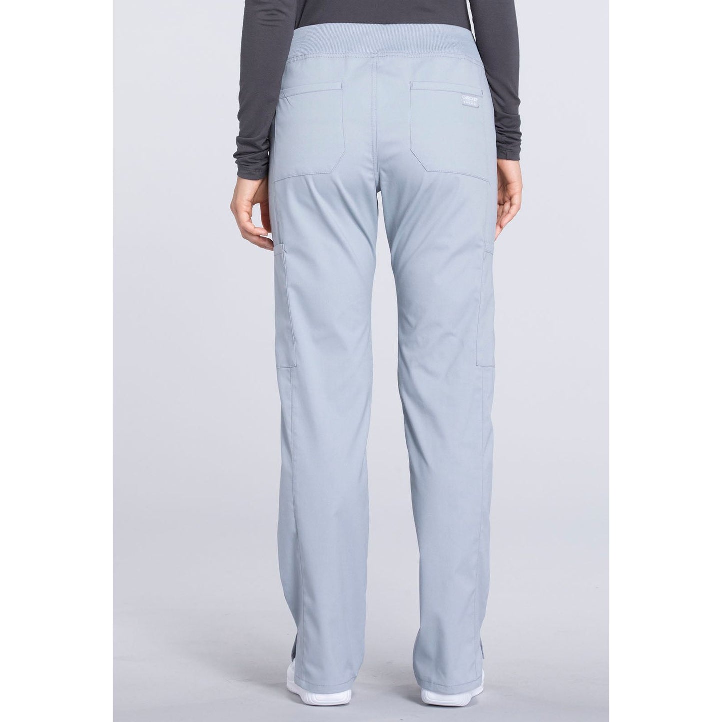 Mid Rise Straight Leg Pull-on Cargo Pant