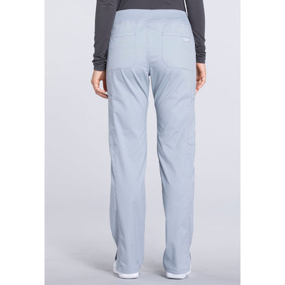 Mid Rise Straight Leg Pull-on Cargo Pant