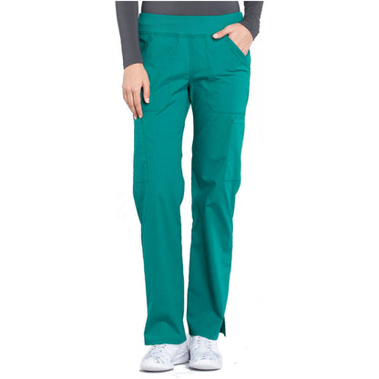 Mid Rise Straight Leg Pull-on Cargo Pant