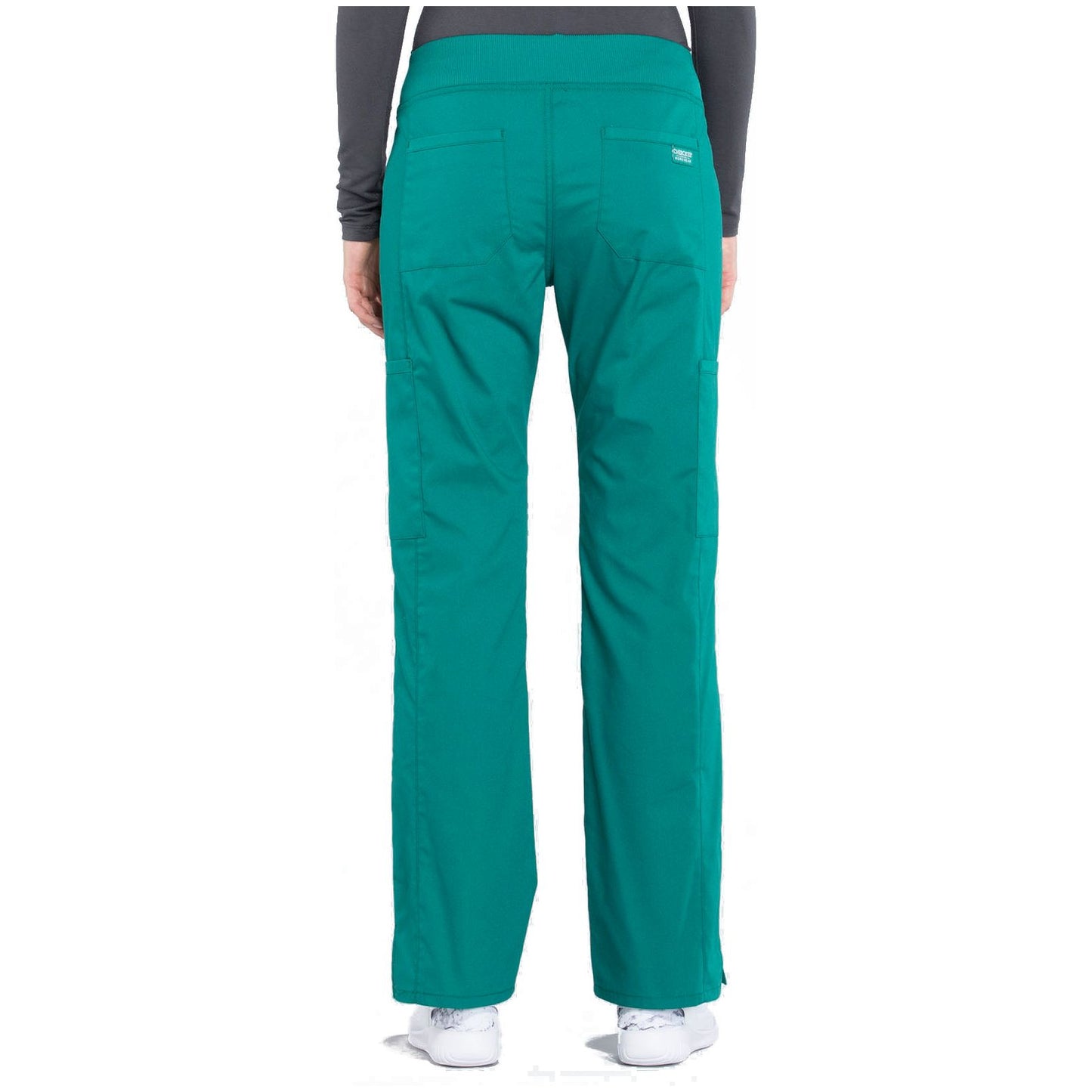 Mid Rise Straight Leg Pull-on Cargo Pant