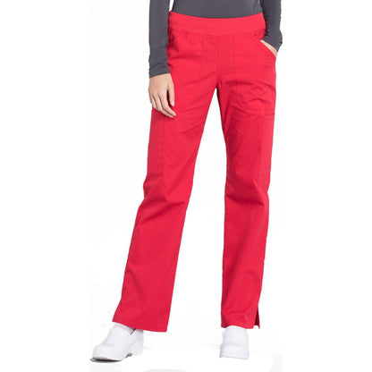 Mid Rise Straight Leg Pull-on Cargo Pant