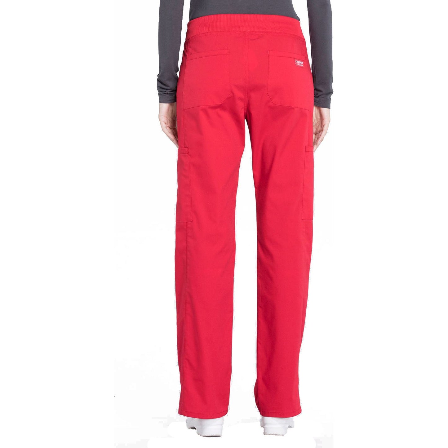 Mid Rise Straight Leg Pull-on Cargo Pant