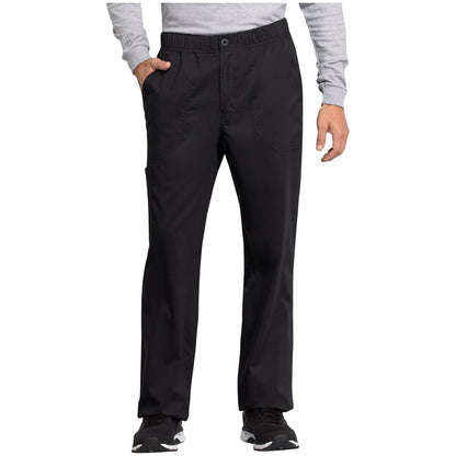 Men's Mid Rise Straight Leg Zip Fly Pant
