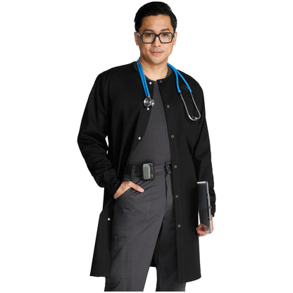 Unisex 40" Snap Front Lab Coat