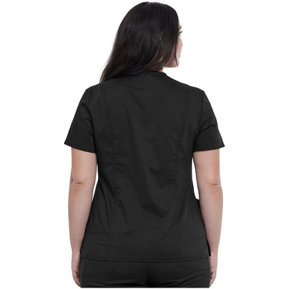 Snap Front V-Neck Top