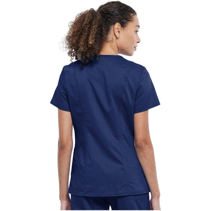 Snap Front V-Neck Top