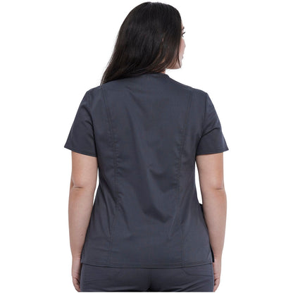 Snap Front V-Neck Top