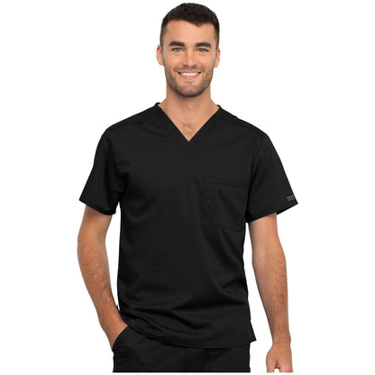 Unisex 1 Pocket Tuckable V-Neck Top