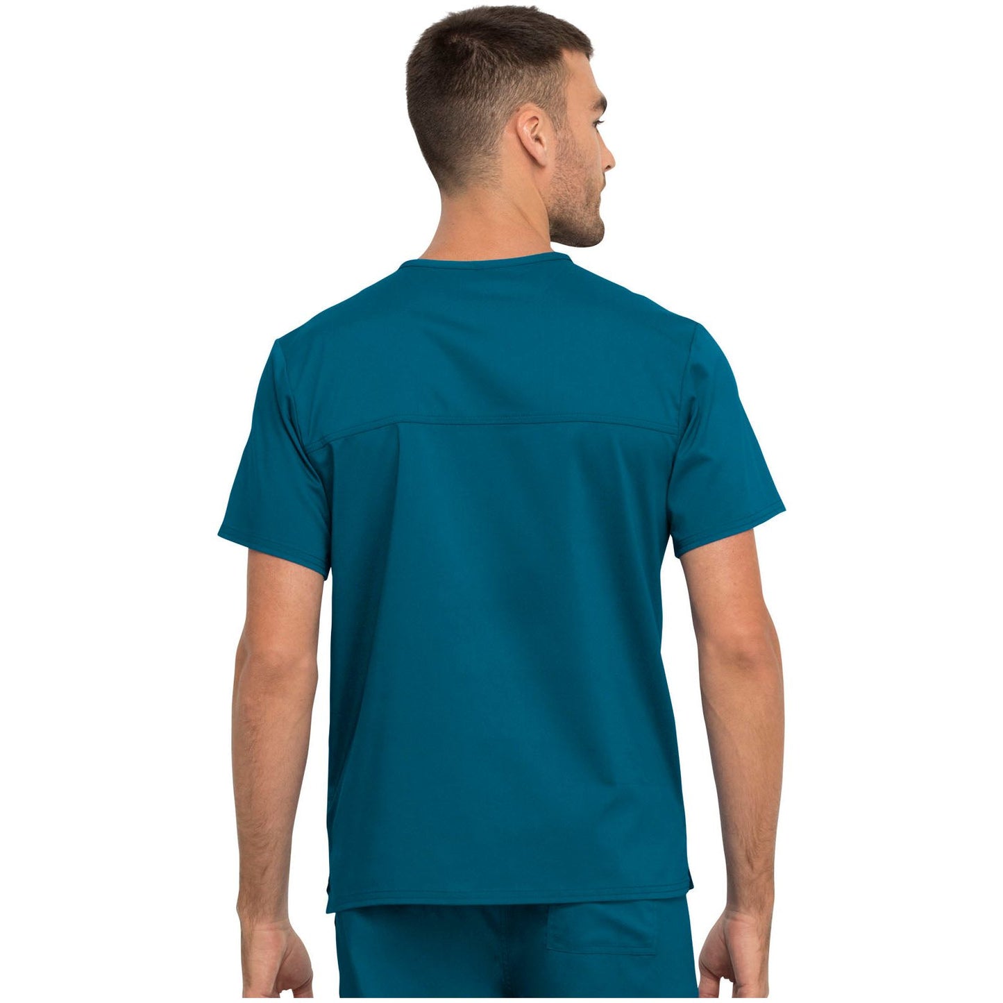 Unisex 1 Pocket Tuckable V-Neck Top