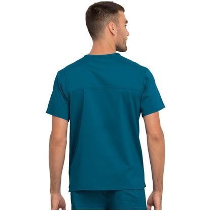 Unisex 1 Pocket Tuckable V-Neck Top