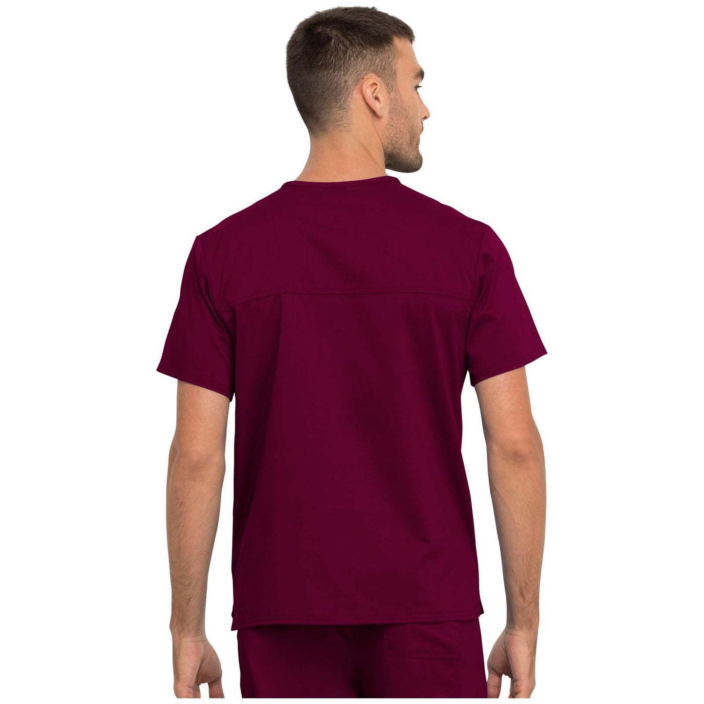 Unisex 1 Pocket Tuckable V-Neck Top