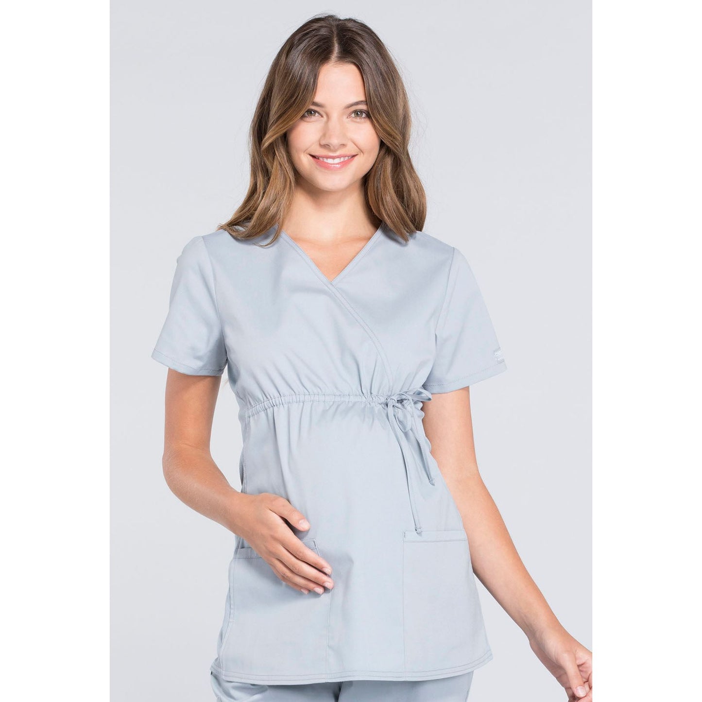 Maternity Mock Wrap Top