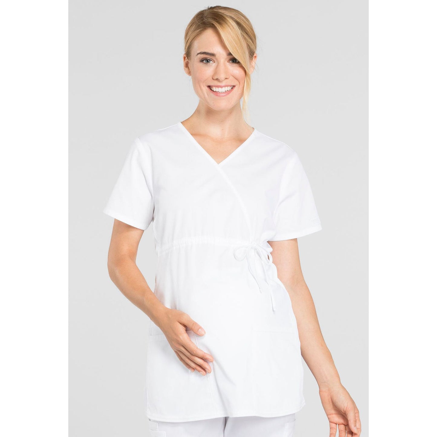 Maternity Mock Wrap Top