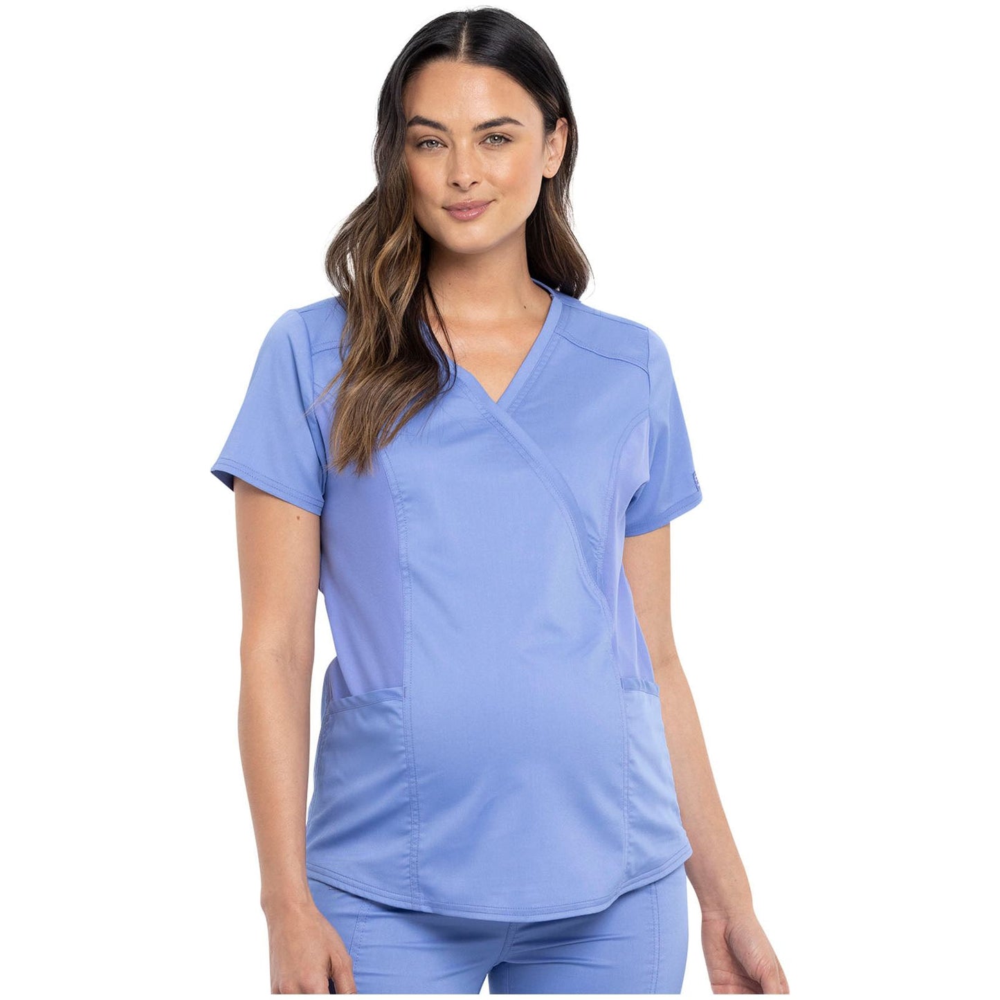 Maternity Mock Wrap Top