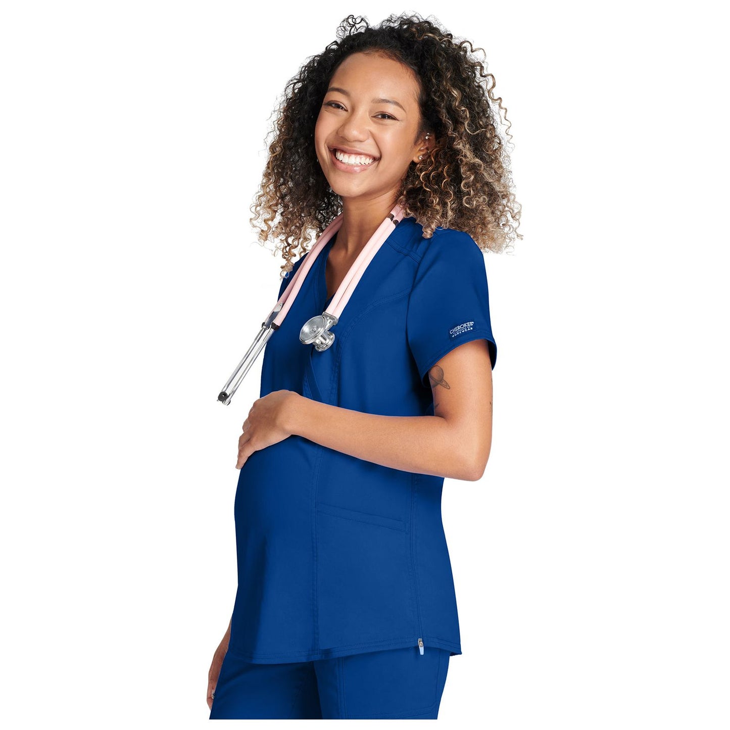 Maternity Mock Wrap Top