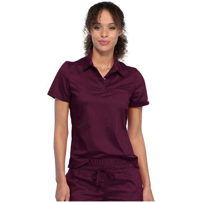 Tuckable Snap Front Polo Shirt